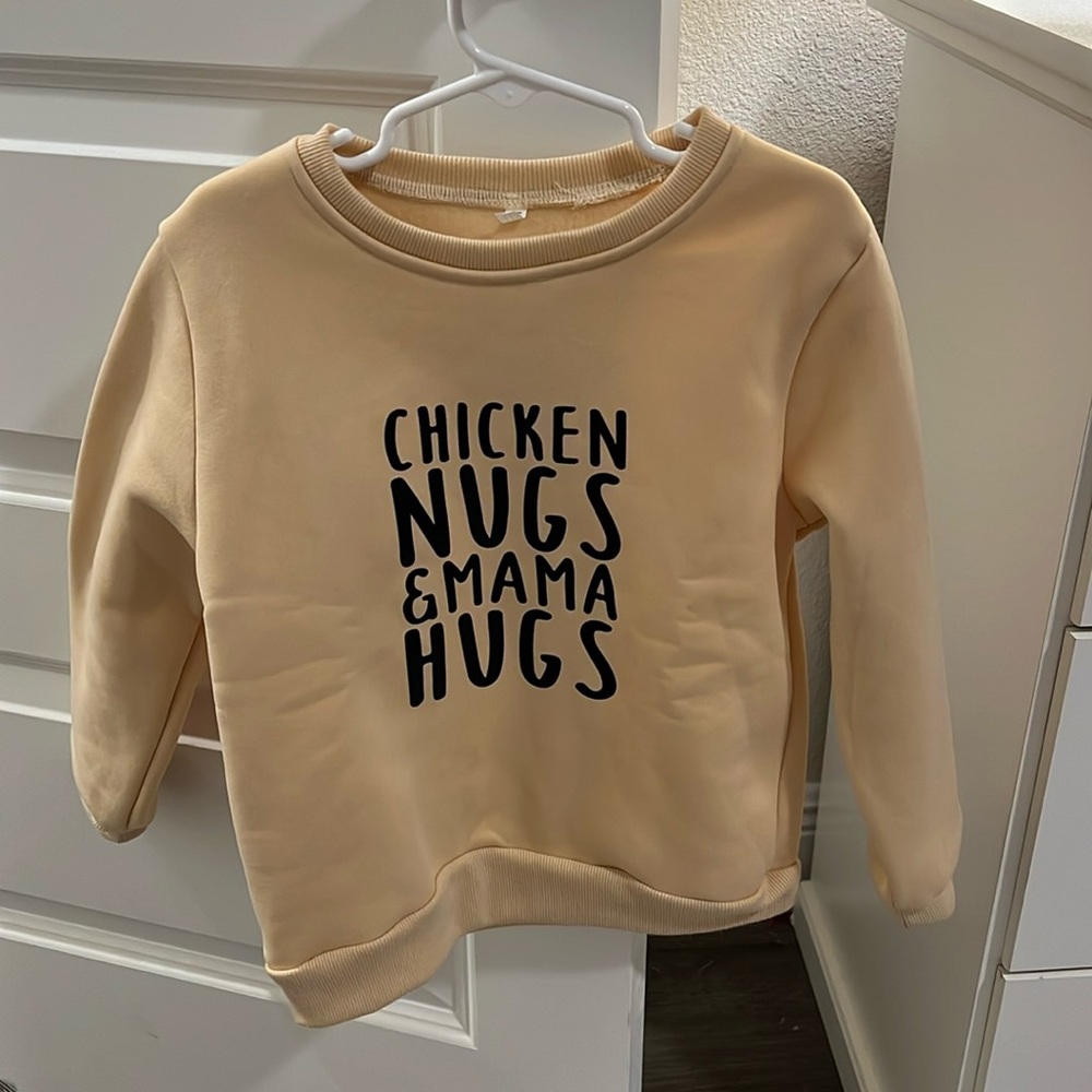 Chicken Nugs & Mama Hugs Sweatshirt